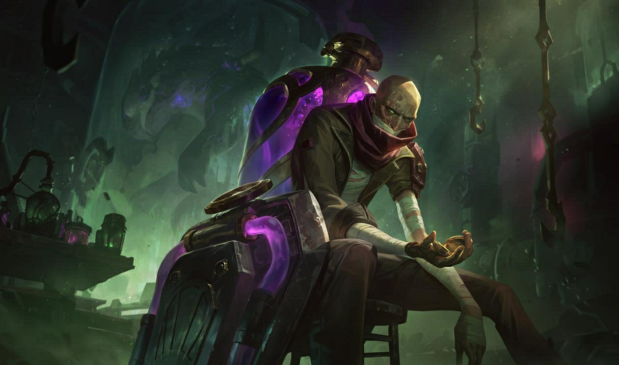 Khắc chế Singed>