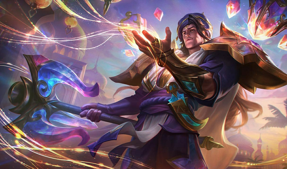 Cách lên đồ Taric