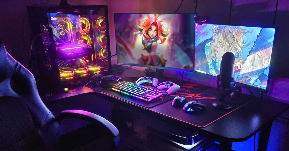 gaming setup Neeko