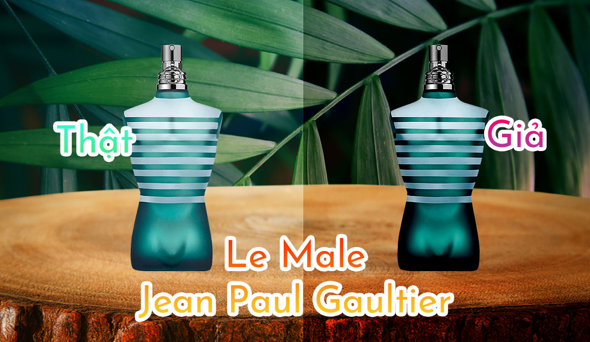 Cách phân biệt nước hoa Jean Paul Gaultier Le Male thật giả
