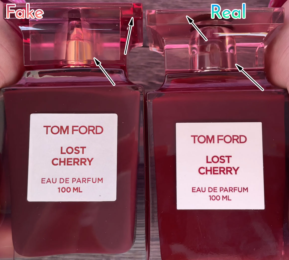 Kiểm tra Tom Ford Lost Cherry thiết kế lọ