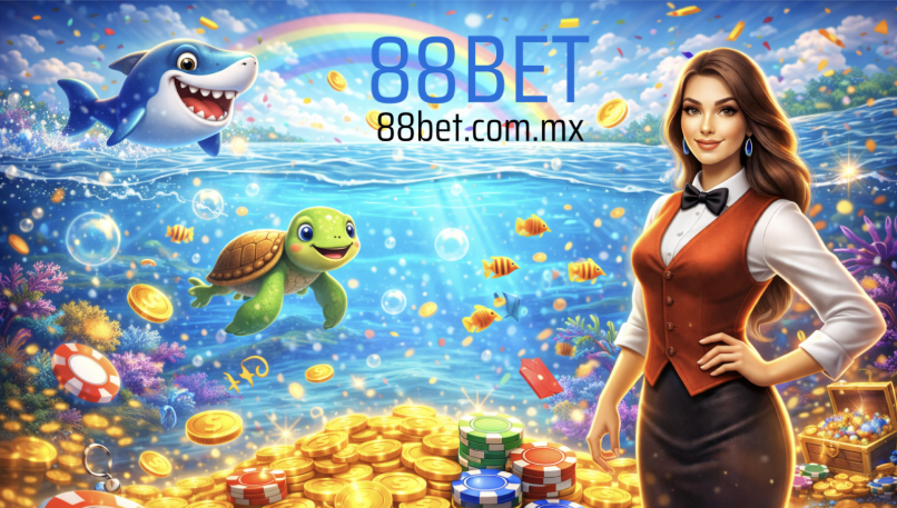 Câu Cá Phát Tài 88Bet: Trò Chơi Giải Trí Hấp Dẫn Kết Hợp Cơ Hội Nhận Thưởng