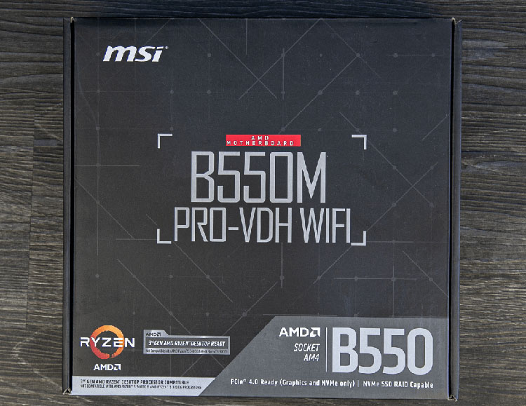 Mainboard: MSI B550M PRO-VDH WIFI