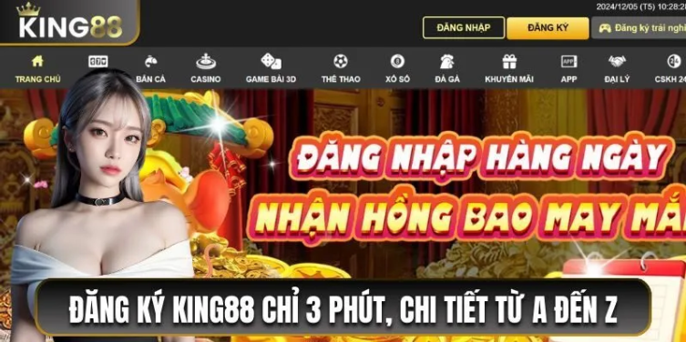 Casino King88 – Trải Nghiệm Giải Trí Đỉnh Cao Dành Cho Người Chơi Hiện Đại