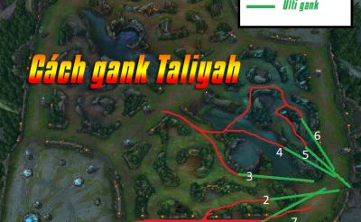 Cách dùng Taliyah để Gank