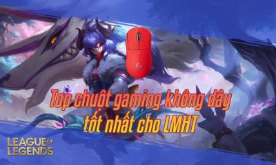 Top chuột gaming không dây tốt nhất cho LMHT